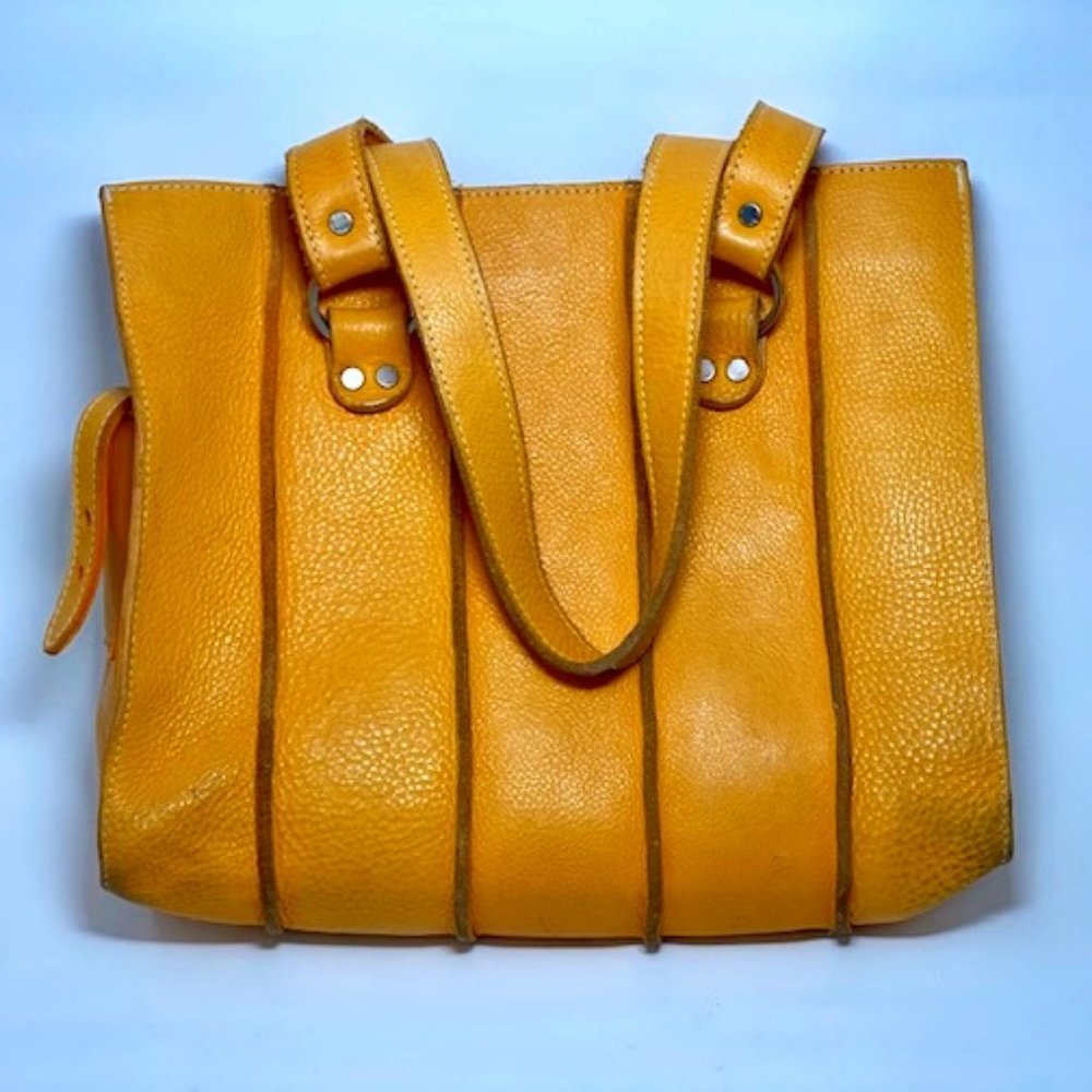 kn baker tangerine purse